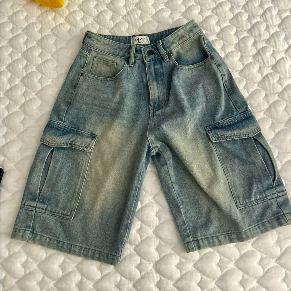 RISE SUPPLY CO. DENIM SHORTS